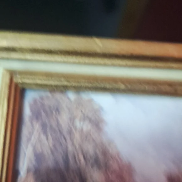 Vintage G.B. Florence Miniature Framed Landscape Prints - Pair - Made in Italy - Picture 10 of 16